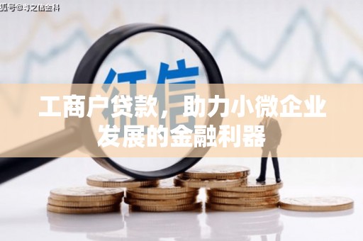 长白工商户贷款,助力小微企业发展的金融利器 长白工商户贷款,助力小微企业发展的金融利器