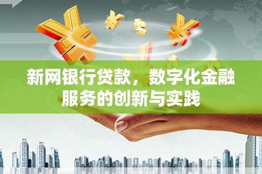 长白新网银行贷款，数字化金融服务的创新与实践