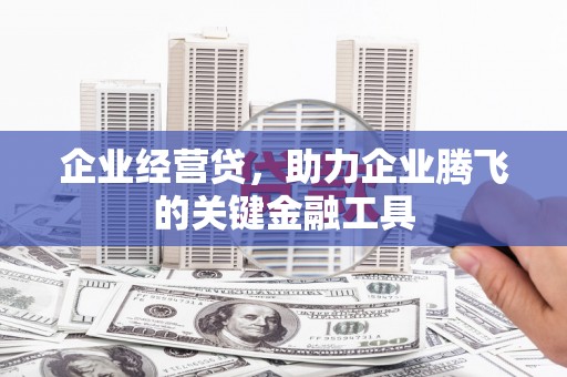 长白企业经营贷，助力企业腾飞的关键金融工具