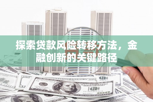 长白探索贷款风险转移方法，金融创新的关键路径