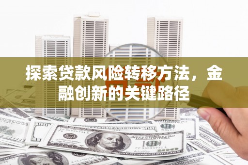 长白探索贷款风险转移方法，金融创新的关键路径