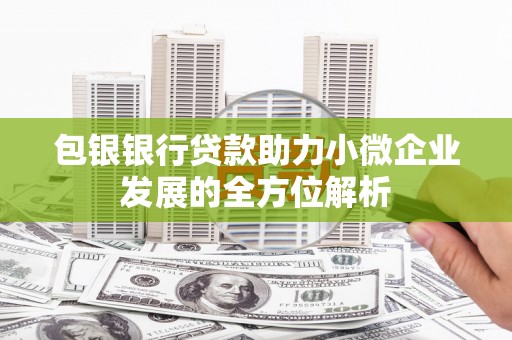 长白包银银行贷款助力小微企业发展的全方位解析