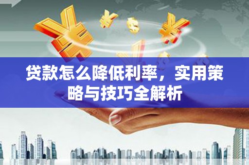 长白贷款怎么降低利率，实用策略与技巧全解析