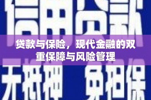 长白贷款与保险，现代金融的双重保障与风险管理