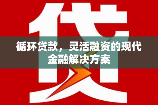 长白循环贷款，灵活融资的现代金融解决方案