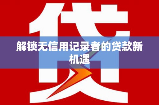 长白解锁无信用记录者的贷款新机遇