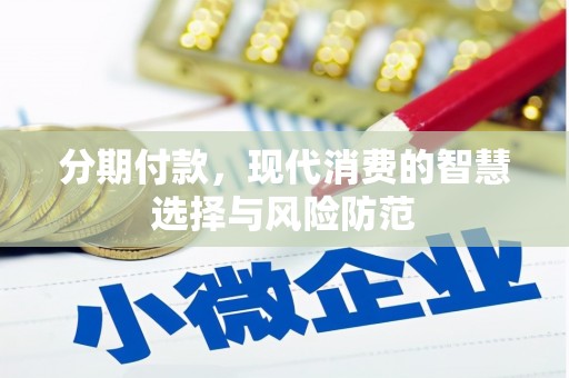 长白分期付款，现代消费的智慧选择与风险防范