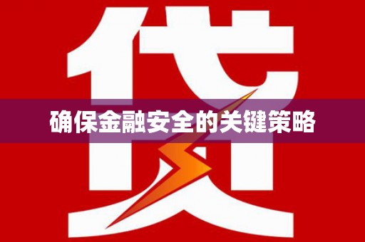 长白确保金融安全的关键策略
