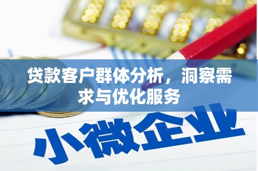 长白贷款客户群体分析，洞察需求与优化服务